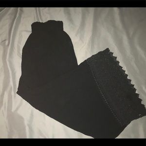 American Eagle high waist palazzo pants